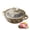 Blue, variant on Ceramic Cooking Pot, Ceramic Terrine Soup Flower Pattern Japanese Casserole Heat Resistant with Lid, Slow Stew for Stew Soup