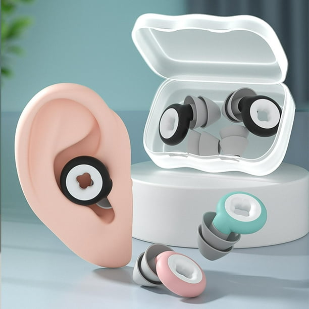 Sleeping Care Noise Cancelling Ear Plugs Soundproof Capsule Earplugs