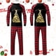thumbnail image 3 of Conjunto de pijamas navideños familiares con ciervos, madre, niños, adultos, bebés, conjuntos familiares a juego para Navidad 2023, pijamas navideños, ropa familiar, regalo, 3 of 4