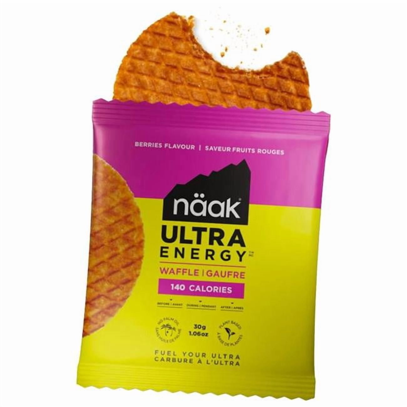 Naak 761513 30 g Berry Ultra Energy Waffle
