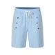 thumbnail image 5 of WILLBEST Pantalones Cortos Casuales para Hombre, para Actividades Al Aire Libre, Cómodos, de Color Sólido, Corte Recto, para Verano y Otoño, de Fácil Cuidado, Lavables A Máquina., 5 of 8