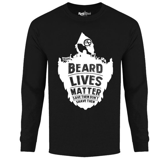 Men's Greatest Beard Long Sleeve Shirt - Beard Lives Matter
