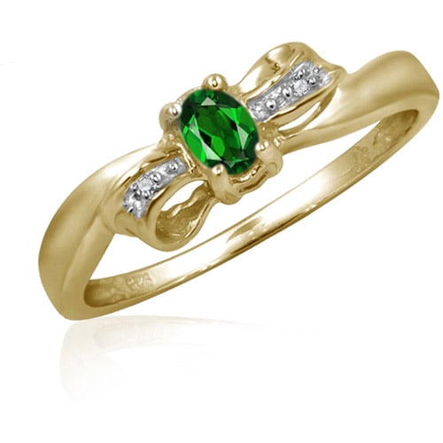 Details about   Beautiful Green Tsavorite Gemstone Engagement Jewelry 10k Rose Gold Ring 