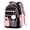 Pink, variant on Girls School Backpack,Laptop Bookbag with Trolley Strap,Lightweight School Bag with Bow & Pom-Pom,Elementary Middle School Girls Backpack