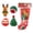E, variant on Christmas Stocking Dog Toys – Xmas Squeaky Dog Toys, Dogs Chew Toys Set, Pet Supplies for Interactive Small Medium Large Dogs Christmas Decorations