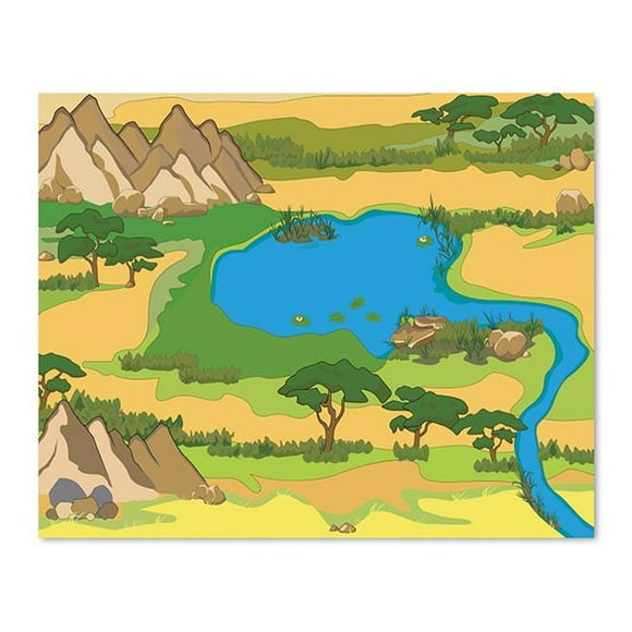 Learning Advantage CTUFF821 Wilderness Floor Mat
