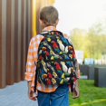 thumbnail image 6 of Yiaed Parrot Print School Backpack College Backpack Daypacks for Students High School Spacious and Durable Daypack for Work and Travel-One Size, 6 of 6