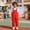 a-135Red98, variant on MEZZALL Kids Girls Romper And Jumpsuit Performance For Stage Show Solid Color Strap Square Collar Jumpsuits Adorable One-Pieces