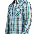 thumbnail image 5 of Camisa Regular Fit Manga Larga Wrangler Hombre 736 Azul Marino, 5 of 5
