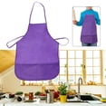 thumbnail image 2 of Children's Fabric Aprons with Pockets Kitchen Classroom Arts Crafts Painting, 2 of 10