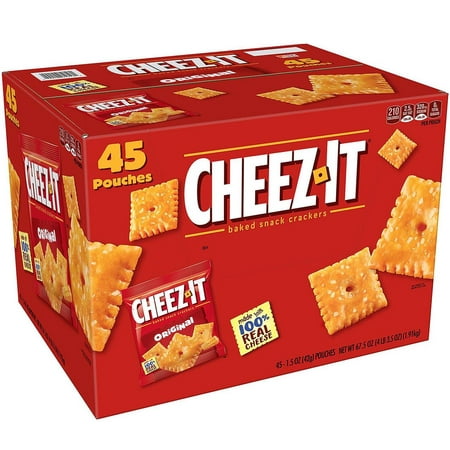 Product Of Cheez-It Original Snack Packs (1.5 Oz., 45 Ct.) - For Vending Machine, Schools , parties, Retail