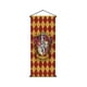 thumbnail image 4 of Bandera colgante de rejilla de Harry Potter, Gryffindor, escena interior de la universidad, decoración de barra de Harry Potter, bandera Slytherin Hufflepuff con asta de bandera, 4 of 4