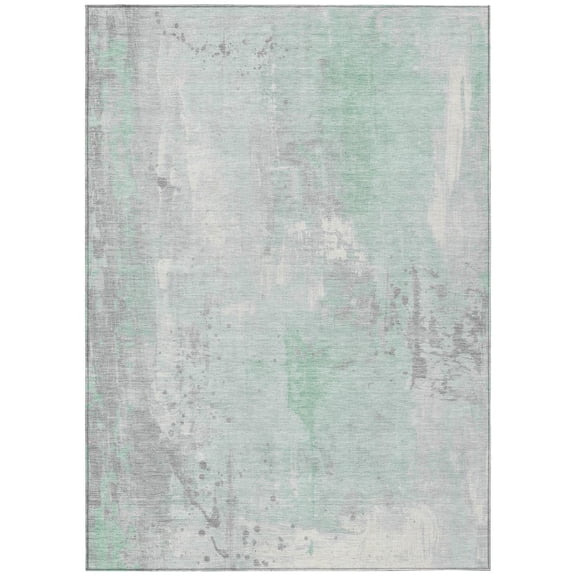 Dalyn Rugs Machine Washable Indoor/Outdoor Chantille Mint 10' x 14' Rug