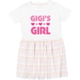 thumbnail image 3 of Inktastic Gigi Girl Granddaughter Girls Toddler Dress, 3 of 5