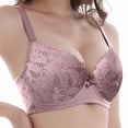 thumbnail image 4 of MVRLSH Jelly Bras For Women Womens Bcdef Cup Lace Bra Plus Size Full Coverage Everyday Wear Pink 36-115 Bcdef, 4 of 8