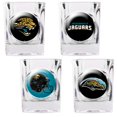 thumbnail image 1 of Jacksonville Jaguars 4pc Collector's Shot Glass Set, 1 of 1