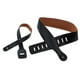 thumbnail image 2 of Correas de hombro de guitarra de cuero ajustables para cinturón de guitarra eléctrica 3 colores negro Yuyangstore cinturón con correa para bajos eléctricos, 2 of 6
