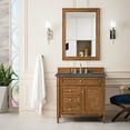 thumbnail image 3 of James Martin Vanities 650-V36-UGR-3PBL Brittany 36" Single Basin Poplar Wood Vanity Set -, 3 of 5