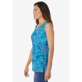 thumbnail image 3 of Woman Within Plus Size Perfect Printed Scoopneck Tank, 3 of 6