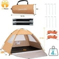 thumbnail image 7 of SweetBin Superior Material 83'' x 55'' Beach Tent, 7 of 7