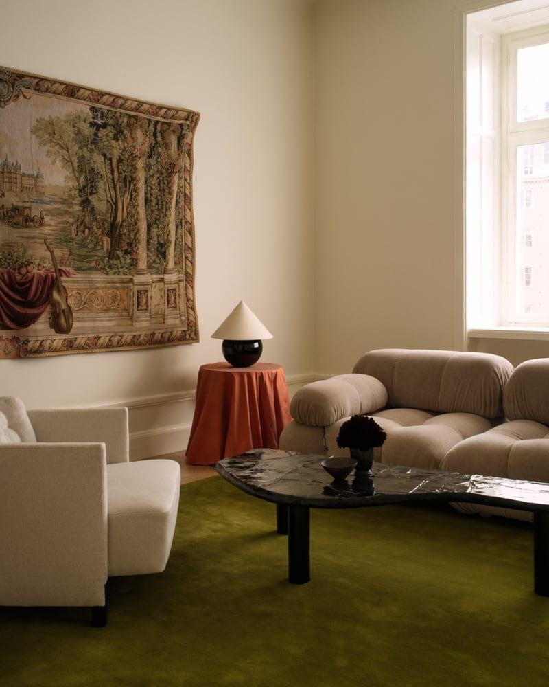 Homee Hand Tufted Woollen Rugs Plush Grand Milano Green Color Rug Available In All Sizes 5x8 ft 6x9 ft 8x10 ft