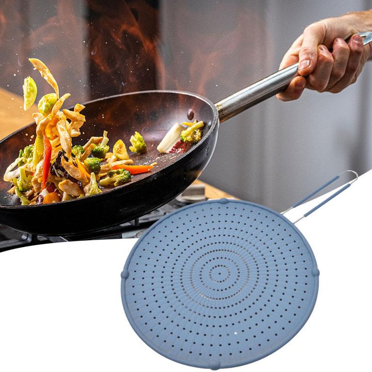  Dishwasher-Safe Splatter Screen Splash Guard for