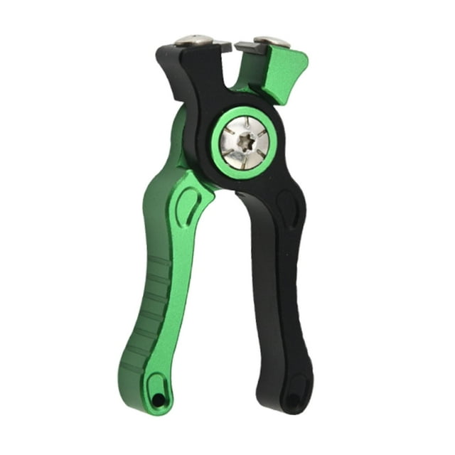 Cortador de línea de pesca ergonómico portátil profesional alicate antideslizante equipo Verde claro negro
