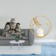 thumbnail image 2 of Figuras de búho,Figuras de búho,animales artificiales,artesanías,decoración del hogar,Estatua de bola de cristal,Estatuas de bolas de cristal para decoración del hogar,escritorio, 2 of 8