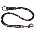 thumbnail image 1 of EzyDog Standard 24-Inch Rope Dog Leash Extension - Reflective Trim for Nighttime Safety - Add 2 for Walking 2 Dogs Tangle Free with Our Cujo Leashes (24â€, Black), 1 of 6