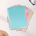 thumbnail image 3 of 8 Count Binder Dividers with Write‑On Tabs, 8 Tab Page Separators for 3‑Ring Binder, for Office and Home Organization, 3 of 9