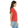 thumbnail image 2 of Bella Canvas 6400 - Relaxed Short Sleeve Jersey T-Shirt, L, Red Triblend, 2 of 3