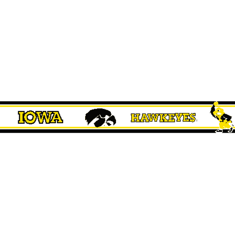 Iowa 5 5 Inch Height Wallpaper Border Walmart Com