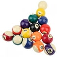 thumbnail image 3 of Professional Billiard Ball Complete Set 2.3in Resin Pool Table Accessories Indoor Sport, 3 of 9
