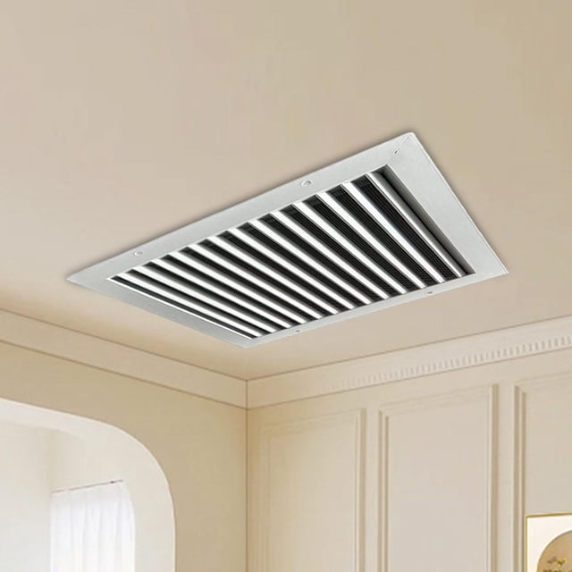 Cubierta para conducto de ventilación DYNWAVEMX Rejilla de aluminio 16 pulgadas x 16 pulgadas