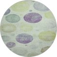thumbnail image 2 of Addison Rugs Mayfield Premium Machine Washable Transitional Geometric Aloe Round Rug, 8' x 8', 2 of 6