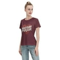 thumbnail image 3 of Mayday Parade Men'S Heart T-Shirt Black Women'S Basic Short Sleeve T-Shirt Burgundy Xx-Large, 3 of 5