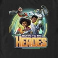 thumbnail image 2 of Men's Transformers: EarthSpark Born To Be Heroes Graphic Tee Black Medium, 2 of 5