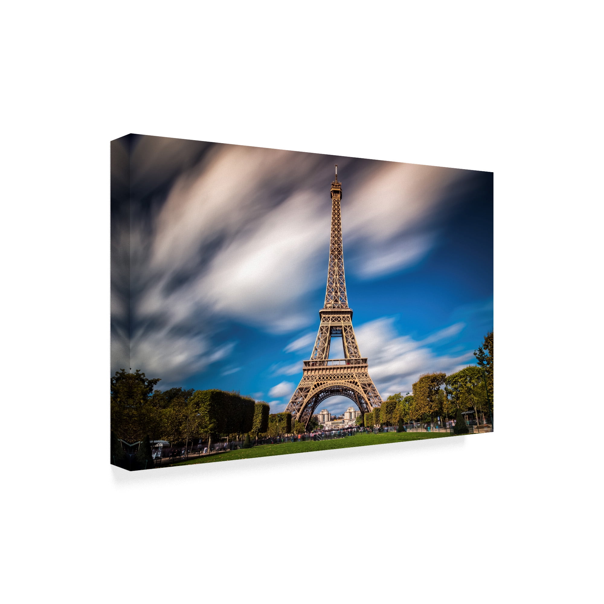 Trademark Fine Art 'Eiffel 5' Canvas Art by Giuseppe Torre