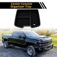 thumbnail image 3 of Bandeja organizadora de consola central para Chevy Silverado 1500 y GMC Sierra 1500 2007-2013, solo para consola central montada en el piso, 3 of 6