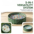 thumbnail image 4 of Compact Inflatable Ocean Ball Pool Foldable Play Fence for Indoor Fun, 4 of 7