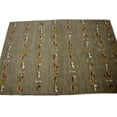 thumbnail image 6 of Bronwish Gray Tribal 4X6 Indo-Gabbeh Oriental Rug, 6 of 11
