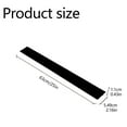 thumbnail image 3 of VEFSU Silicone Kitchen Stove Counter Gap Cover,Long & Wide Gap Filler,Seal Spills Between Appliances Countertop Furniture Stoves Ovens,Stove Gap Covers,Counter Top Covers, 3 of 6