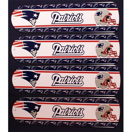 

Ceiling Fan Designers NFL England Patriots Football 42 In. Ceiling Fan Blades OnlY