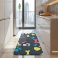 thumbnail image 4 of Cool Pet Background Dog Paw Kitchen Rug Mat,Kitchen Runner Rugs Non Skid Washable,Decorative Kitchen Floor Mats for Kitchen,Sink,Laundry,17"x47.2", 4 of 7