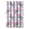 thumbnail image 5 of Dream Factory Unicorn Rainbow 72"x72" Bath Shower Curtain, Polyester, 5 of 8