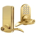 thumbnail image 2 of MiLocks TKL-02P Digital Lever Handle Door Lock with Keyless Entry via Keypad Code for Interior Doors, 2 of 4