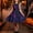 Purple, variant on Girls' Halloween Zip Dress Spooky Tree Bat Print Sleeveless Round Neck Satin Bow Belt Flared Swing Skirt Kids Party Costume for Girls 4-14Y, Halloween Costumes for Girls Purple b 9 Years