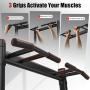 Sportsroyals Power Tower Pull Up Bar Station, 450LBS Stable Pull Up Dip Station for Home Gym | FED Fitness