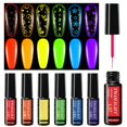 thumbnail image 1 of Esmalte de uñas en gel TWOEIGHT, 6 colores, 8 ml, remojo UV, 1 of 7