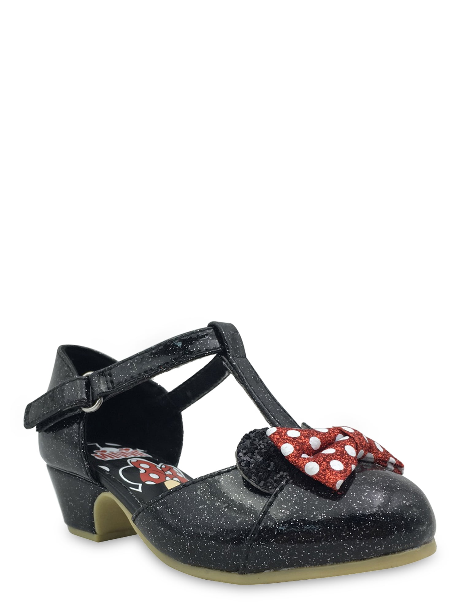 Rang sekundær prins Disney Minnie Mouse Toddler Girl Dress Heel Pump - Walmart.com